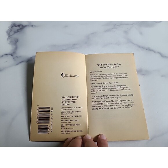 Silhouette Desire Truth Or Dare By Caroline Cross Paperback - Picture 2 of 10